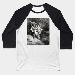 Puss In Boots - Gustave Dore Baseball T-Shirt